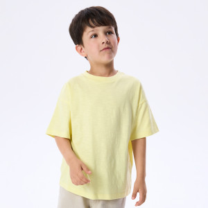 Bawełniany t-shirt 3 pack - 164 (13 lat) - jasnożółty - chłopcy - Reserved - 912IX-10X