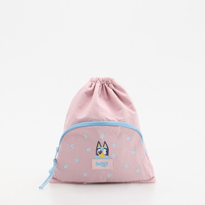Plecak worek Bluey - ONE SIZE - różowy - dziewczynki - Reserved - 914KR-30X