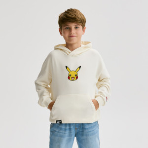 Bluza Pokémon - 152 (11 lat) - złamana biel - chłopcy - Reserved - 928FJ-01X