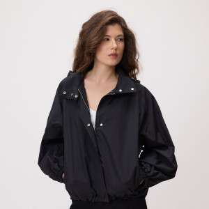 Kurtka z bawełną - L - czarny - damska - Reserved - 938JM-99X