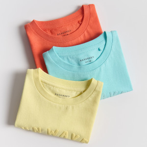 Bawełniany t-shirt 3 pack - 98 (2-3 lata) - czerwony - chłopcy - Reserved - 950IX-33X