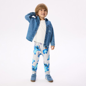 Legginsy Lilo i Stitch - 116 (5-6 lat) - jasnoszary - chłopcy - Reserved - 959IQ-09X