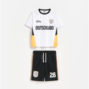 Komplet FIFA World Cup Niemcy - 134 (8 lat) - biały - chłopcy - Reserved - 972IX-00X