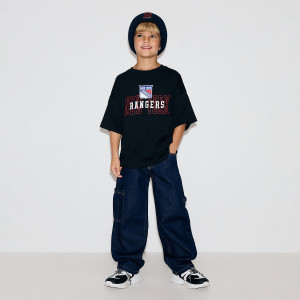 Jeansy straight fit - 116 (5-6 lat) - granatowy - chłopcy - Reserved - 995FN-59J