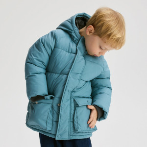 Kurtka z kapturem - 80 (9-12 m.) - granatowy - chłopcy - Reserved - PC592-95X
