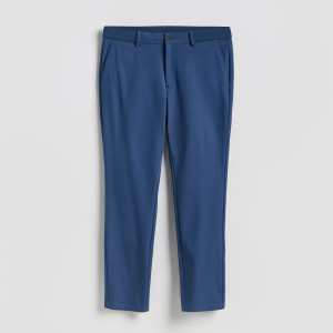 Spodnie chino slim fit - 29 - niebieski - męska - Reserved - RH028-55X