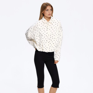 Spodnie capri - L - czarny - damska - Reserved - VI098-99X