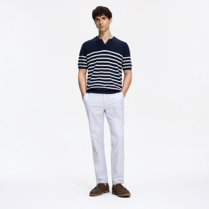 Spodnie chino slim fit - XL - jasnoszary - męska - Reserved - YV372-09M