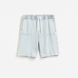 Szorty jogger loose - 36 - szary - męska - Reserved - YV423-85J