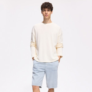 Szorty jogger loose - 29 - szary - męska - Reserved - YV423-85J