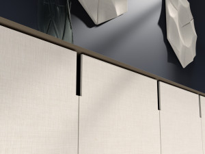 Möbelfolie - Textil - Beige/Grau - Woven Liora