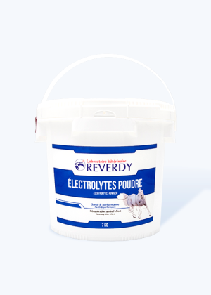 Électrolytes Poudre 7kg complément réhydratant cheval - Reverdy