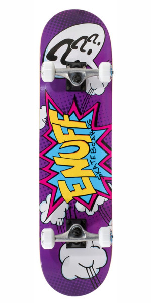 Enuff POW Mini Deskorolka dla dzieci | 7.25" Purple
