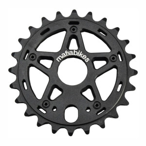 Mafiabikes Gully zębatka BMX MTB Dirt Wheelie | Black