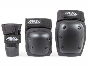 REKD Heavy Duty zestaw ochraniaczy | Black