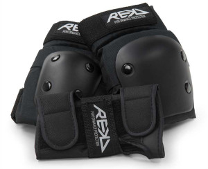 REKD Junior Heavy Duty zestaw ochraniaczy 3pak | Black