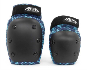 REKD Youth Heavy Duty zestaw ochraniaczy | Blue