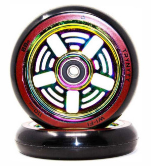 Trynyty Wi-Fi 110mm kółka do hulajnogi wyczynowej 2-pak | Oil Slick
