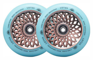 Root Lotus 110mm kółka do hulajnogi wyczynowej 2-pak | Copper Isotope