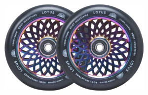 Root Lotus 110mm kółka do hulajnogi wyczynowej 2-pak | Black Rocket Fuel