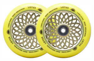 Root Lotus 110mm kółka do hulajnogi wyczynowej 2-pak | Radiant Yellow