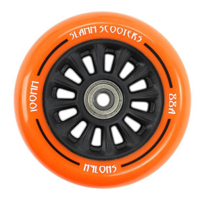 Slamm 100mm Nylon Core kółko do hulajnogi | Orange