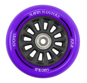 Slamm 100mm Nylon Core kółko do hulajnogi | Purple