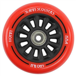 Slamm 110mm Nylon Core kółko do hulajnogi | Red