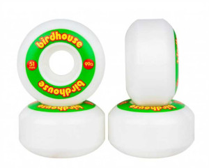 Birdhouse Logo kółka do deskorolki 99A | Rasta