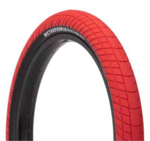 WeThePeople WTP Overbite 20" opona BMX | Red Black