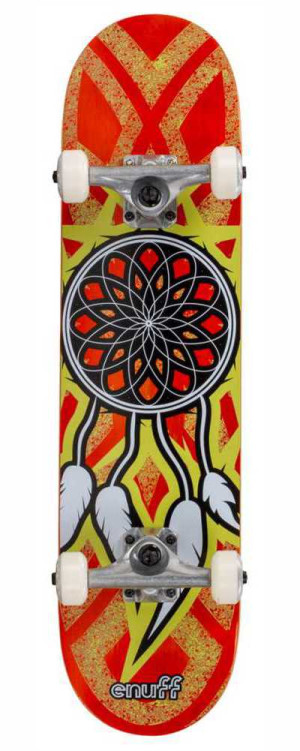 Enuff Dreamcatcher Mini deskorolka dla dzieci | 7.25" Orange Yellow