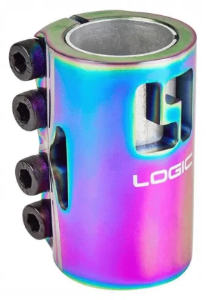 Logic V2 Logo SCS zacisk do hulajnogi wyczynowej | Neochrome