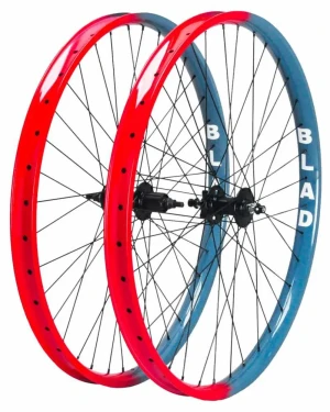 Mafiabikes BLAD Geared 27.5" komplet kół Wheelie | Red Grey