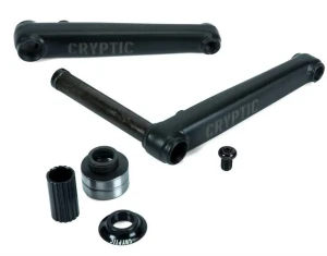 Cryptic Enigma 2pc korba BMX + suport | Black