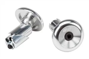 ODI Alloy End Plugs barendy 2-pak | Silver