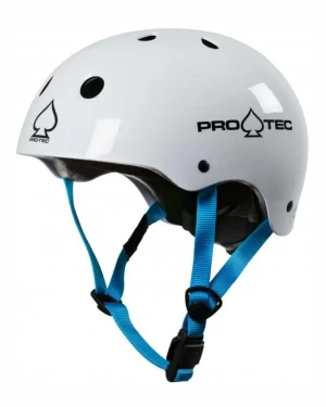 Pro-Tec Junior Classic Fit kask skate dla dziecka | Gloss White