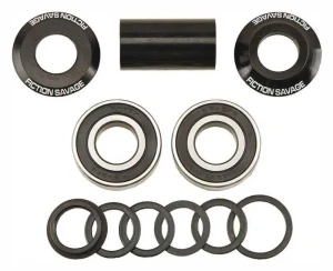 Fiction Savage suport Mid BB oś 22mm | Black