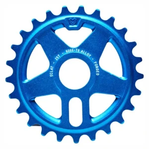 Eclat Onyx zębatka BMX | Sandblast Cyan