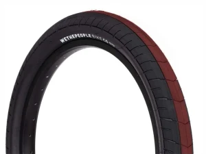 WeThePeople WTP Activate 20" opona BMX 100psi | Black Red Stripe