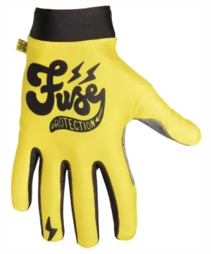 Fuse Omega rękawiczki BMX | Cafe Yellow