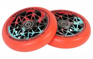 Oath Bermuda 110mm kółka do hulajnogi wyczynowej 2-pak | Black Teal Red