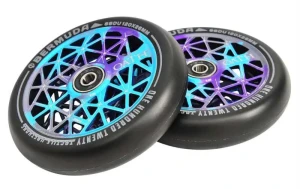 Oath Bermuda 120mm kółka do hulajnogi wyczynowej 2-pak | Blue Purple Titanium