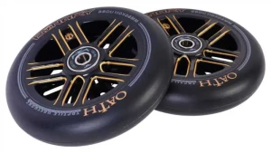 Oath Binary 110mm kółka do hulajnogi wyczynowej 2-pak | Black Orange