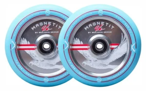 Striker Bgseakk Magnetit 110mm kółka do hulajnogi wyczynowej 2-pak | Teal