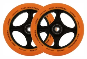 Root Lithium 120mm kółka do hulajnogi wyczynowej 2-pak | Orange