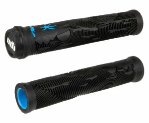 ODI Hucker Signature gripy 160mm | Black Blue