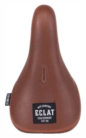 Eclat Bios V2 Slim siodełko BMX Pivotal | Brown Leather