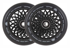 Root Lotus Wide 110mm kółka do hulajnogi wyczynowej 2-pak | Black