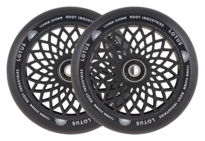 Root Lotus Wide 120mm kółka do hulajnogi wyczynowej 2-pak | Black