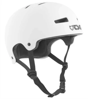 TSG Evolution Solid kask skate | Satin White
